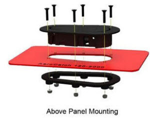 montage AeroCatch Hoodpins