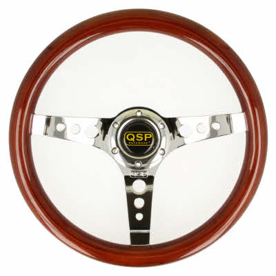 Houten Sportstuur 3 spaaks 35cm