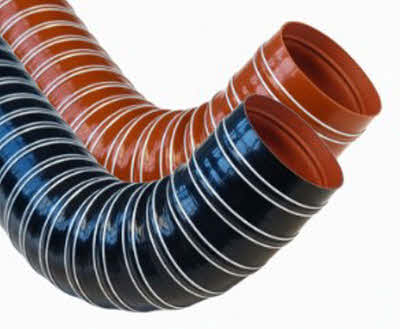 152mm spiraalslang siliconen